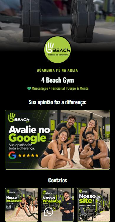 Minisite 4 Beach Gym